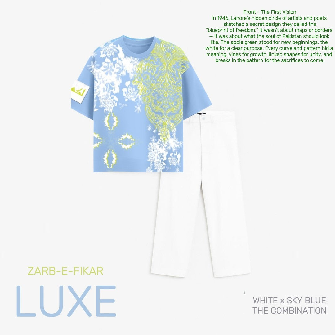 Oversized Unisex Zarb e Fikr Graphic Tee