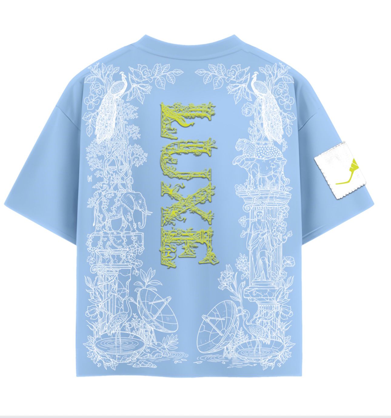 Oversized Unisex Zarb e Fikr Graphic Tee